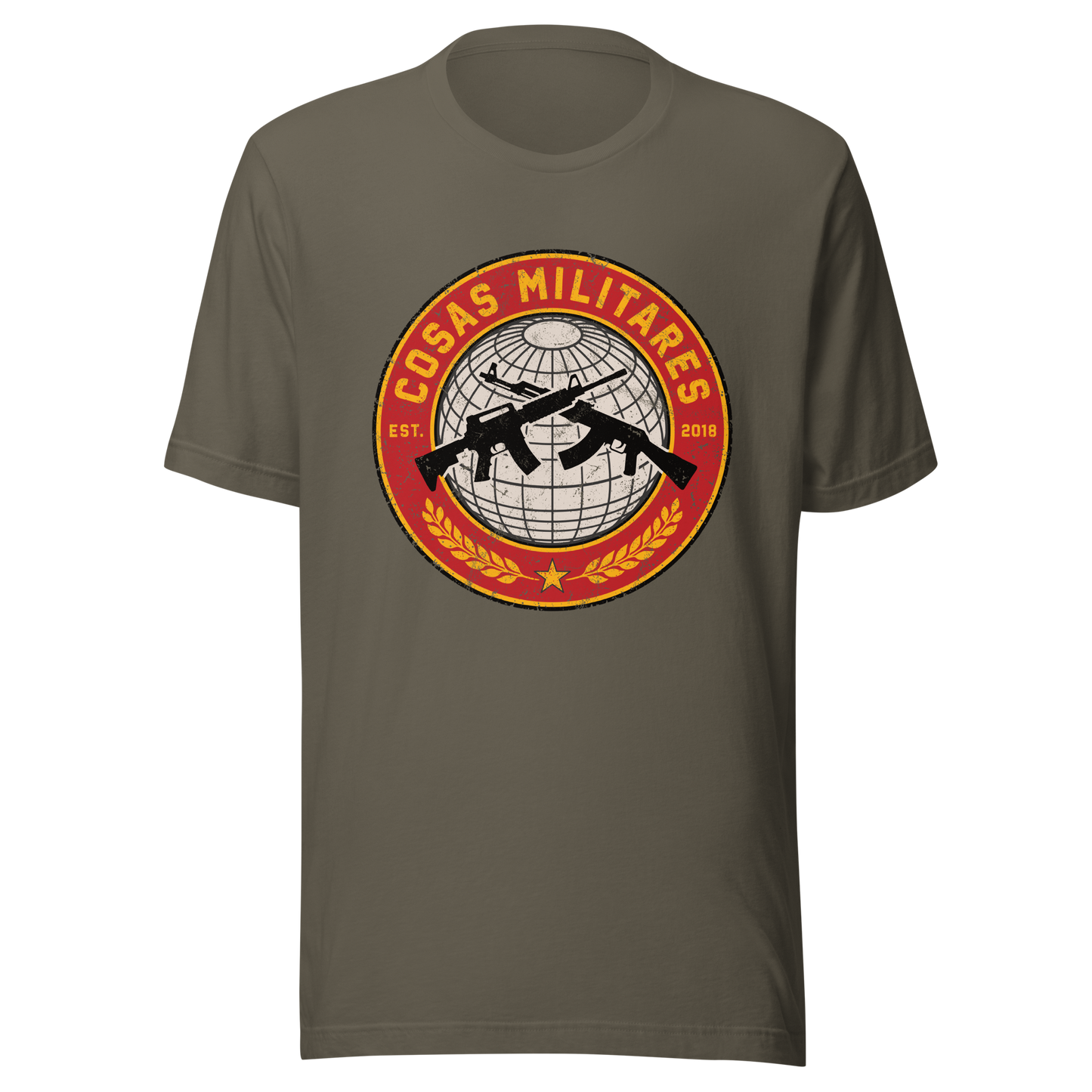 Camiseta exclusiva de "Cosas Militares"